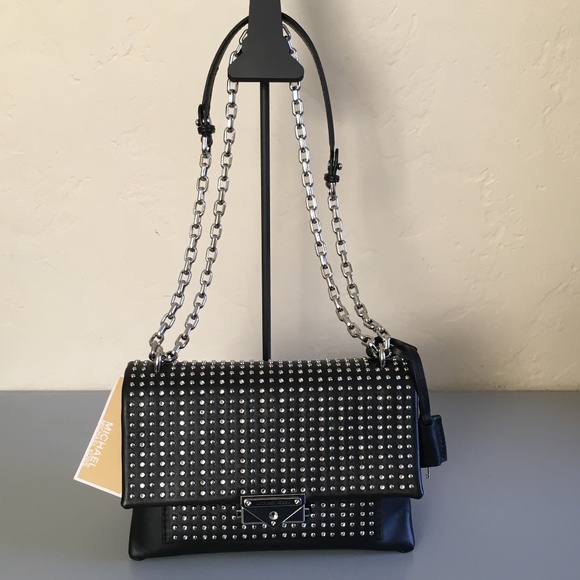 MICHAEL Michael Kors Handbags - Michael Kors NEW Cece Med Shoulder Bag w Studs